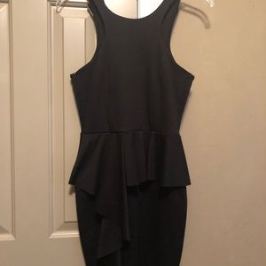 Charlotte Russe peplum dress
